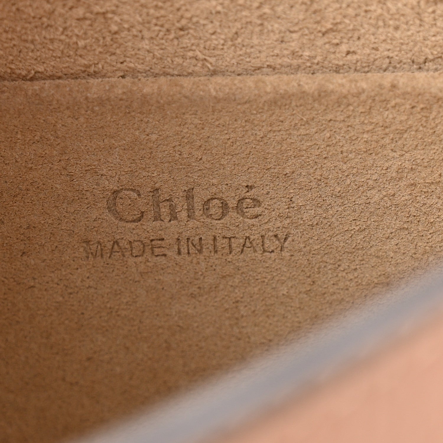 Chloe Calfskin Suede Small Nile Bracelet Bag Biscotti Beige 6 of 12