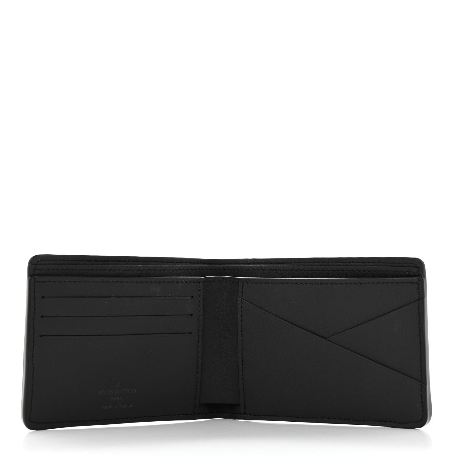 Louis Vuitton Taurillon Monogram Multiple Wallet Black 5 of 7