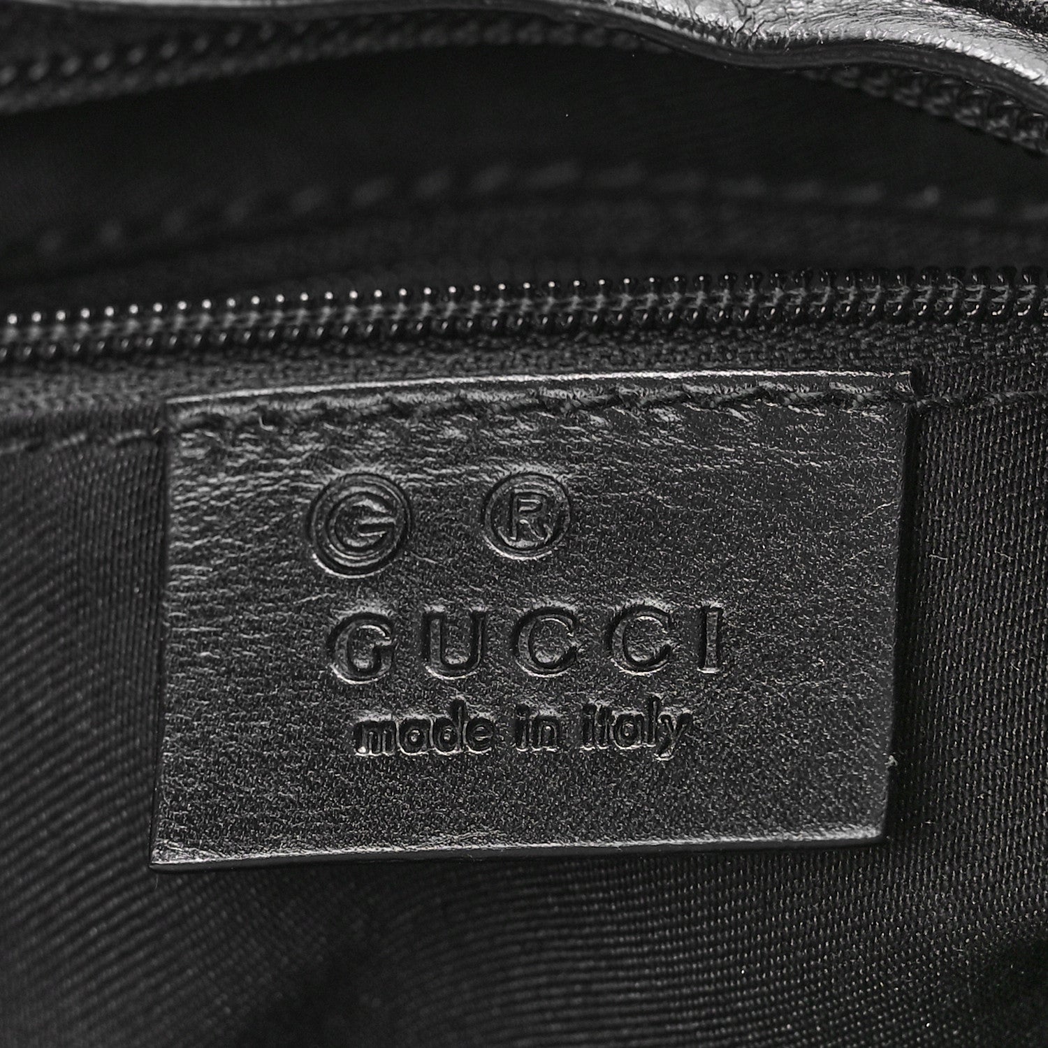 Gucci Monogram GG Clasp Hobo Black Black 5 of 9