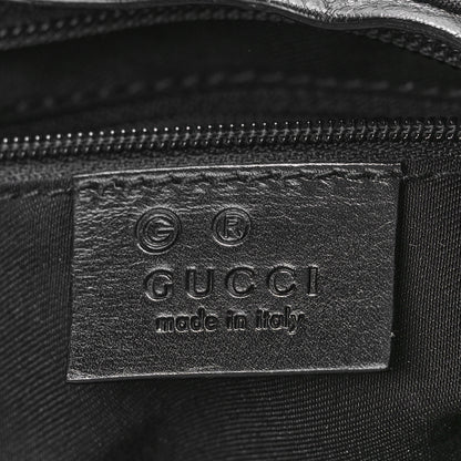 Gucci Monogram GG Clasp Hobo Black Black 5 of 9