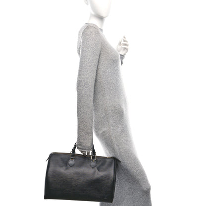 Louis Vuitton Epi Speedy 35 Black 2 of 11