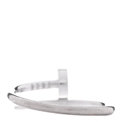 Cartier 18K White Gold Small Juste Un Clou Ring 52 6 3 of 5