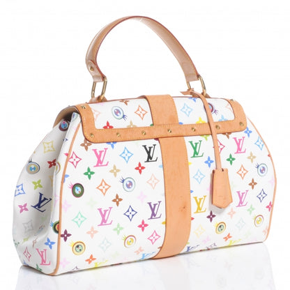 Louis Vuitton Monogram Multicolor Murakami Eye Love You White 3 of 9