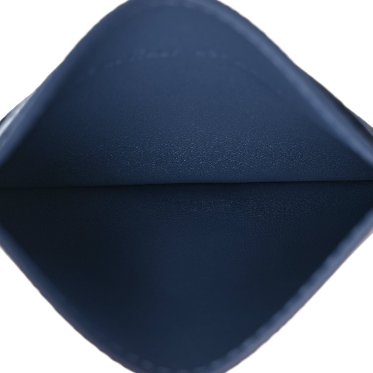 Grained Calfskin 30 Montaigne Card Holder Blue