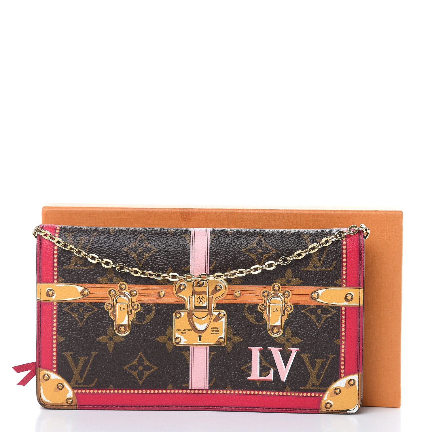 Louis Vuitton Monogram Summer Trunks Pochette Weekend 10 of 10