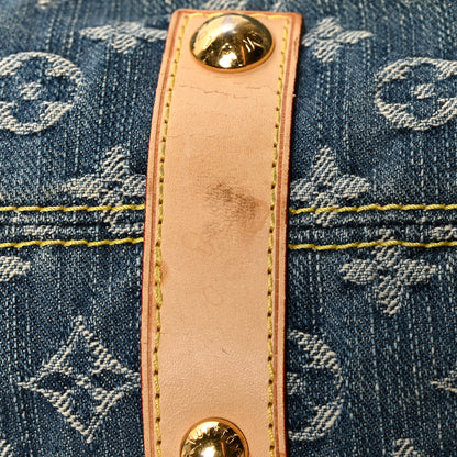 Louis Vuitton Denim Neo Cabby MM Blue 10 of 13