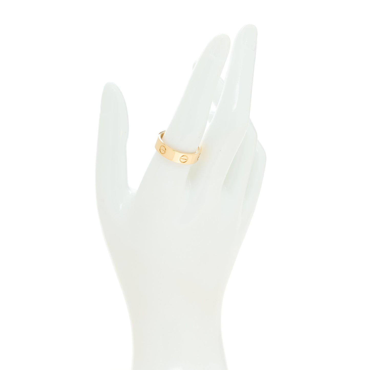 18K Yellow Gold 5.5mm LOVE Ring 58 8.25