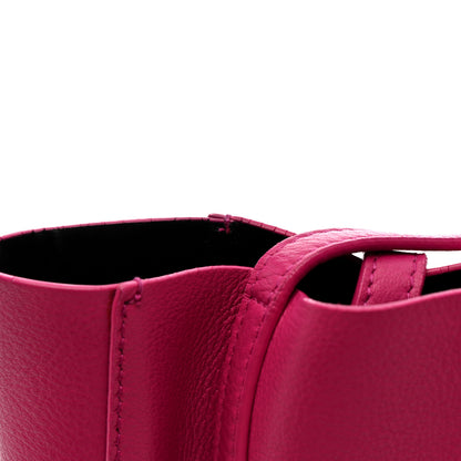 Balenciaga Calfskin XXS Everyday Tote Rose Magenta Black 11 of 14