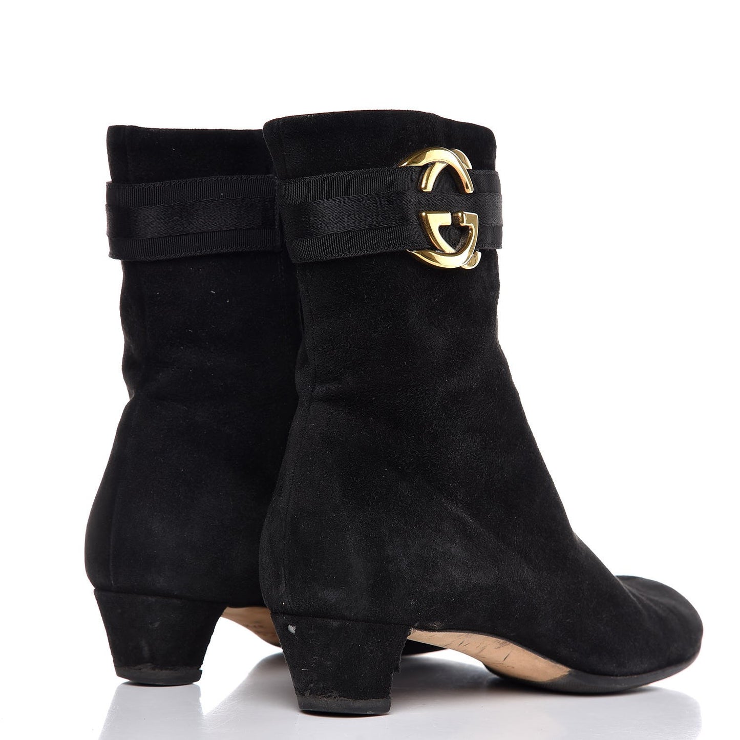 Suede Ankle Boots 37.5 Black
