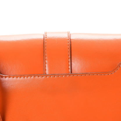 Givenchy Shiny Lambskin Obsedia Shoulder Bag Orange 7 of 10