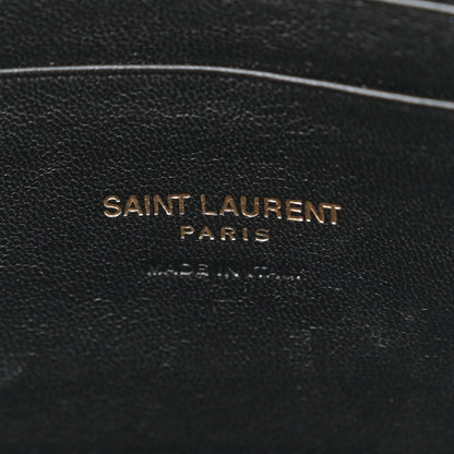 Saint Laurent Grain De Poudre Matelasse Monogram Mini Lou Camera Bag Dark Beige 6 of 10
