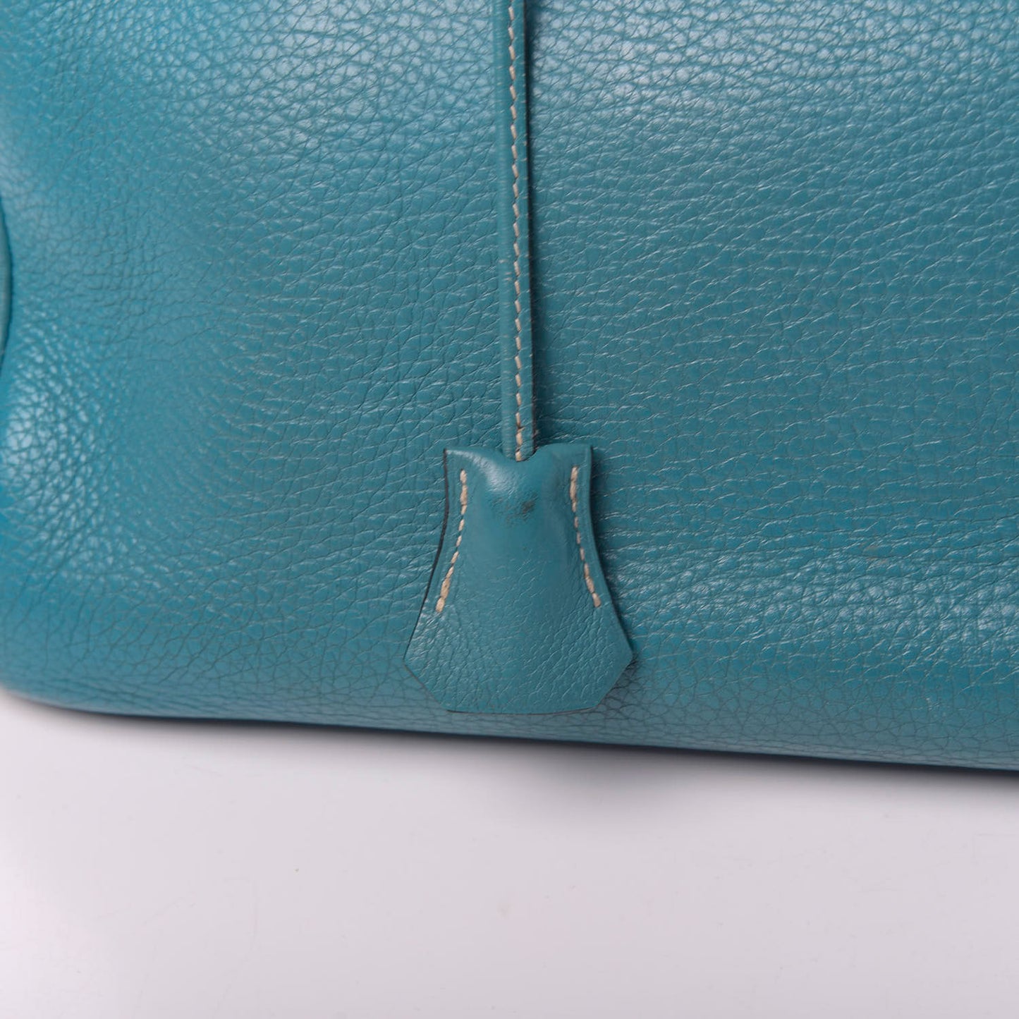 Taurillon Clemence Birkin 35 Bleu Jean