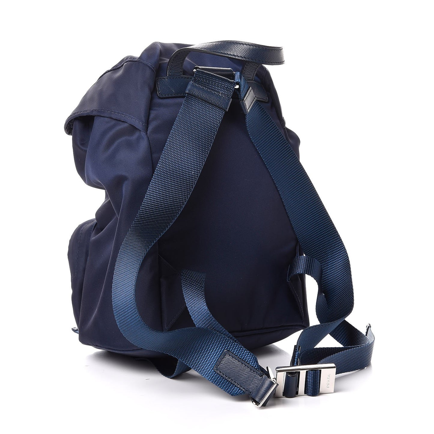 Tessuto Nylon Vela Mini Single Buckle Backpack Baltico