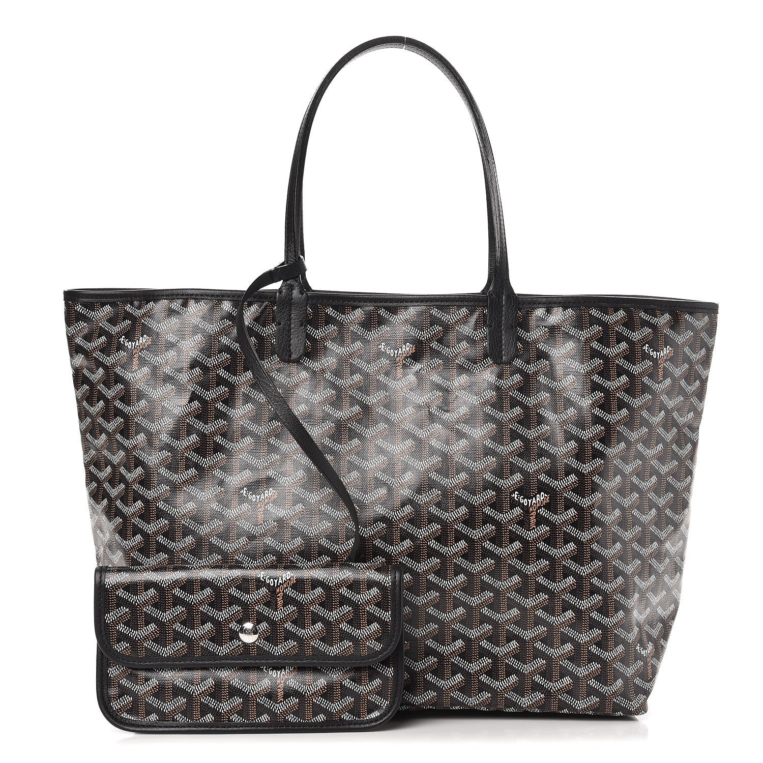 Goyard Goyardine Saint Louis PM Black 1 of 9