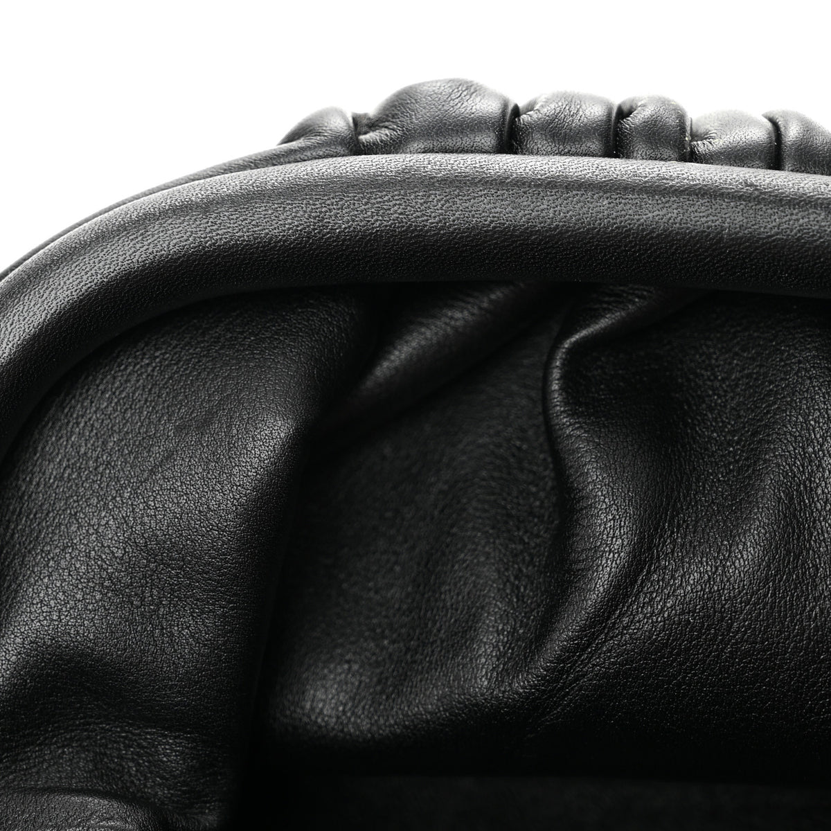 Butter Calfskin The Mini Pouch Black
