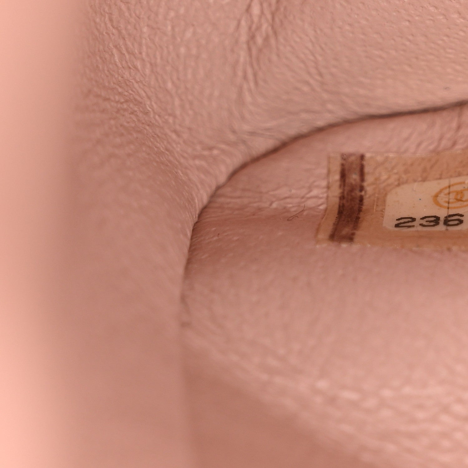 Chanel Calfskin Chevron Quilted Jumbo Double Flap Light Pink 6 of 10