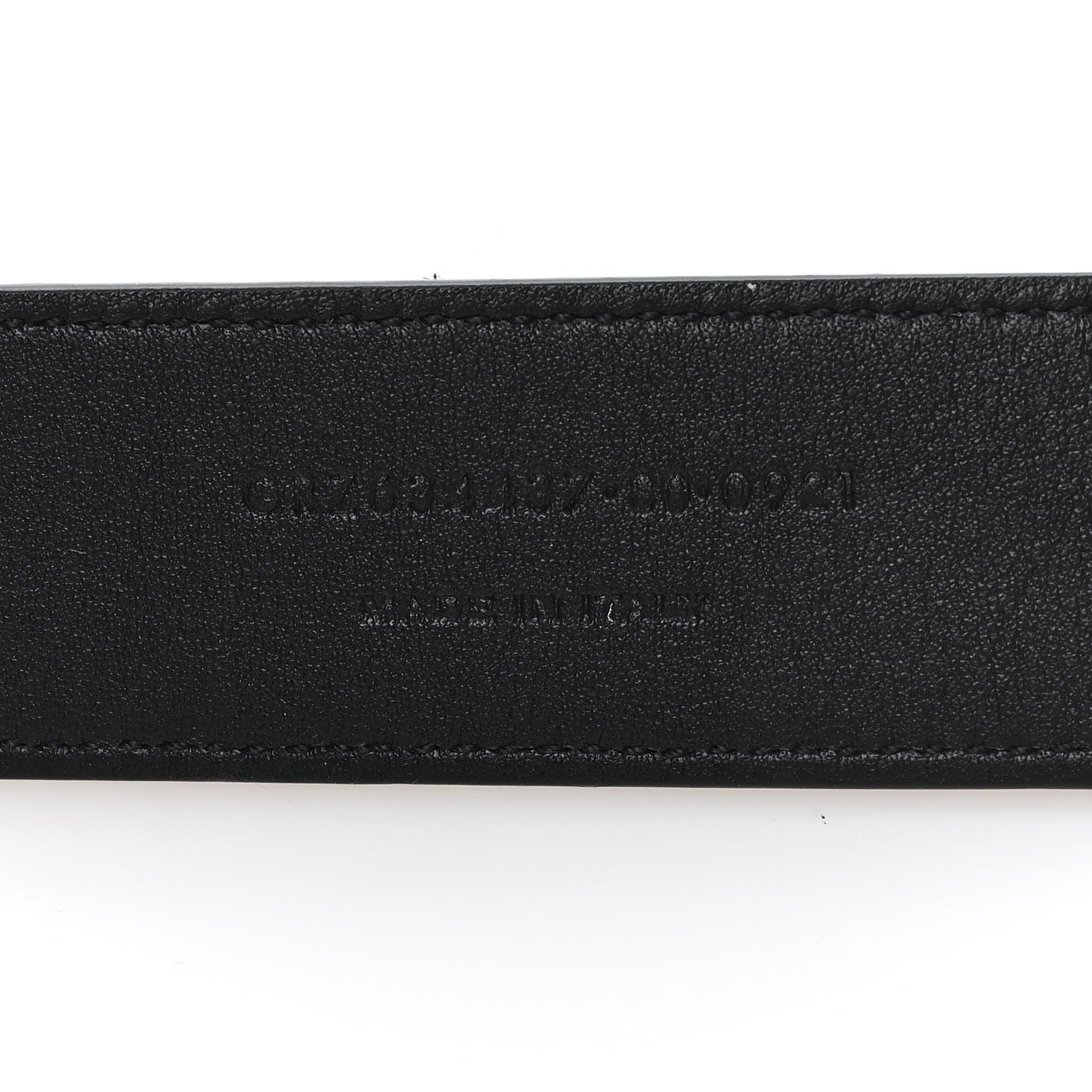 Suede Monogram Square Buckle Belt 80 32 Black