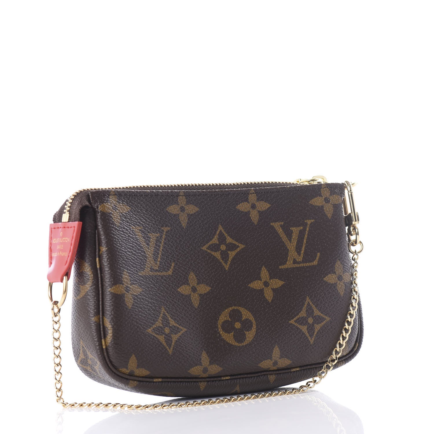 Louis Vuitton Monogram 2020 Christmas Animation Bumper Cars Mini Pochette Accessories Coquelicot 2 of 7