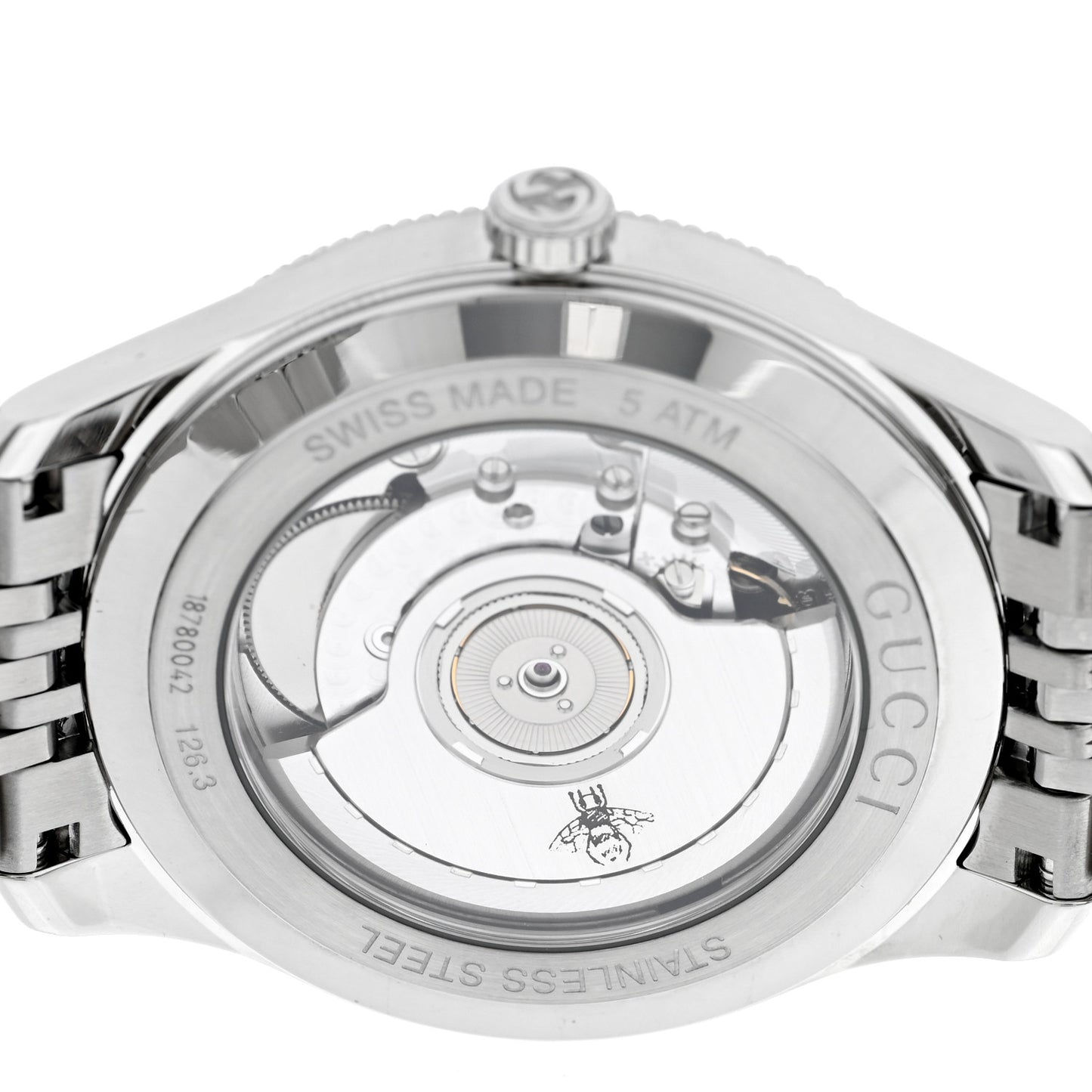 Stainless Steel 40mm G-Timeless Charm Automatic Watch
