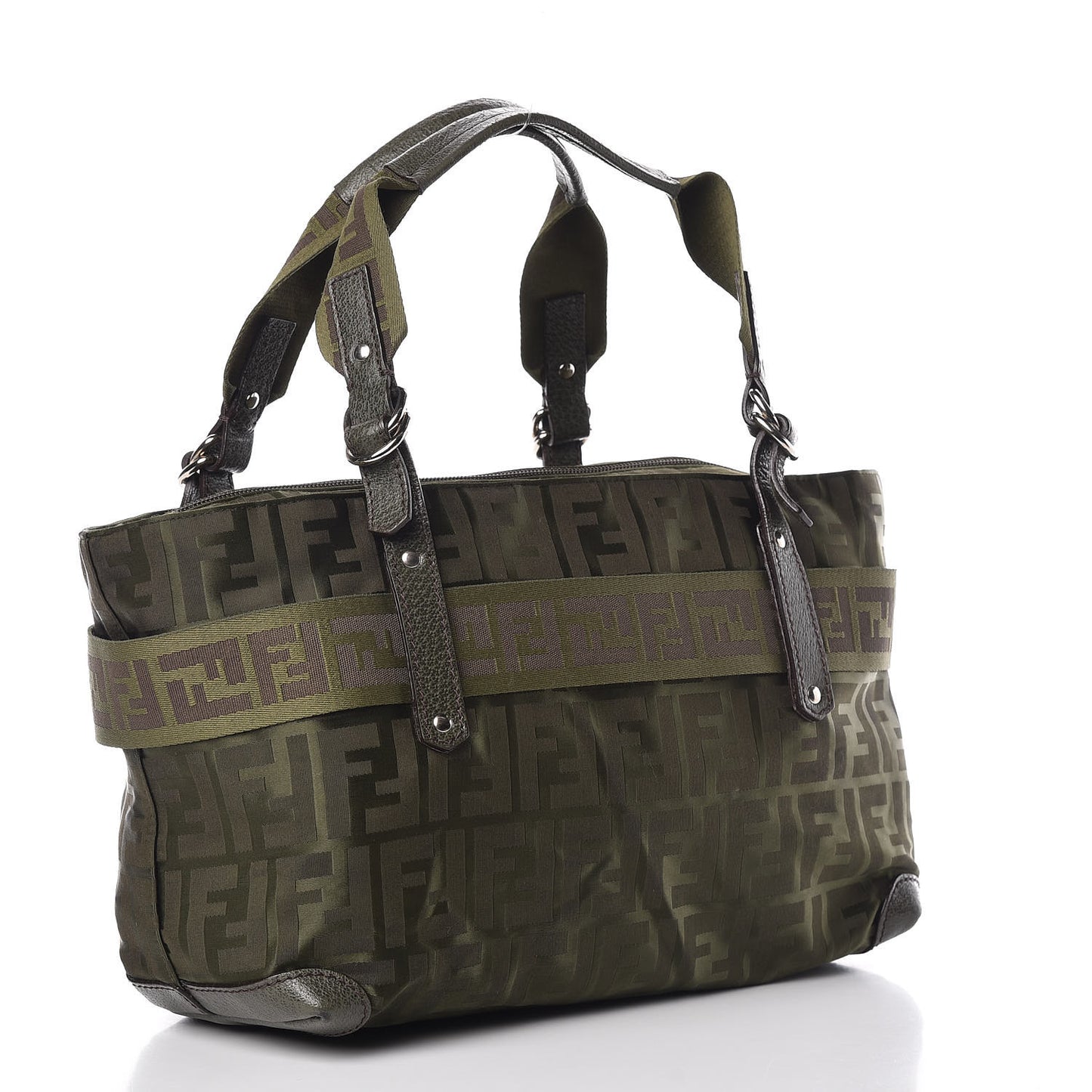 Zucca Cinghiale Medium Zip Code Shopping Tote Lierre