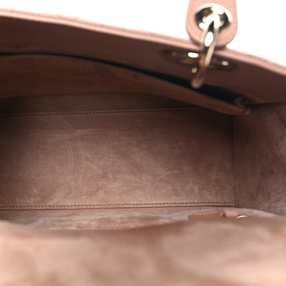 Christian Dior Lambskin Cannage Medium Lady Dior Bois de Rose 5 of 10