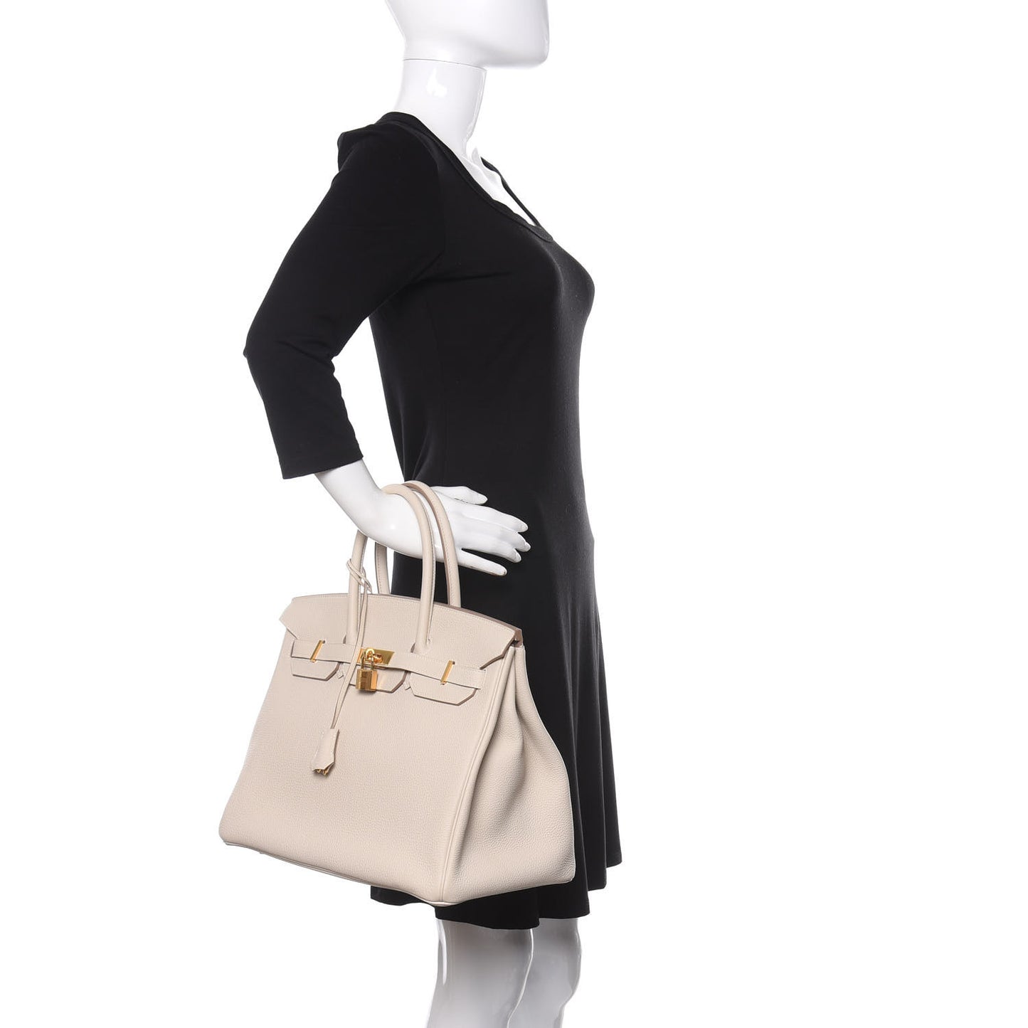 Togo Birkin 35 Craie