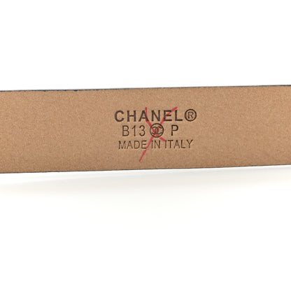Chanel Lambskin CC Chain Belt Blue 4 of 7