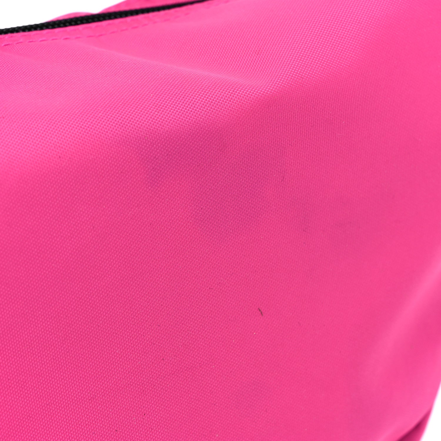 Balenciaga Nylon Wheel Logo Sling Bag Fluo Pink 10 of 10