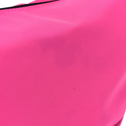 Balenciaga Nylon Wheel Logo Sling Bag Fluo Pink 10 of 10