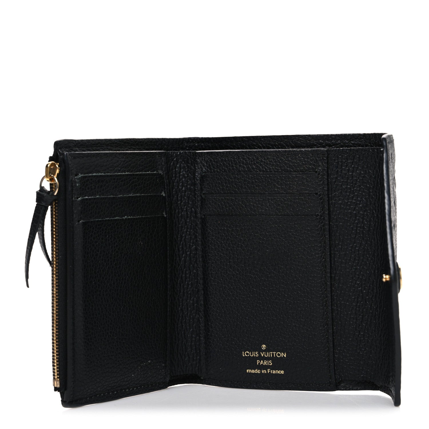 Louis Vuitton Empreinte Victorine Wallet Black 5 of 9
