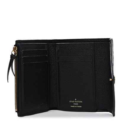 Louis Vuitton Empreinte Victorine Wallet Black 5 of 9