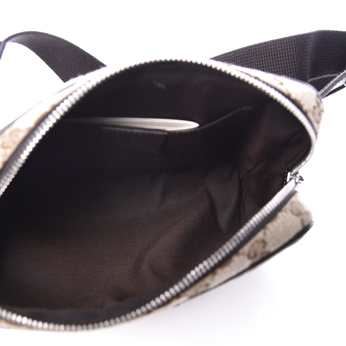 Monogram Belt Bag Dark Brown