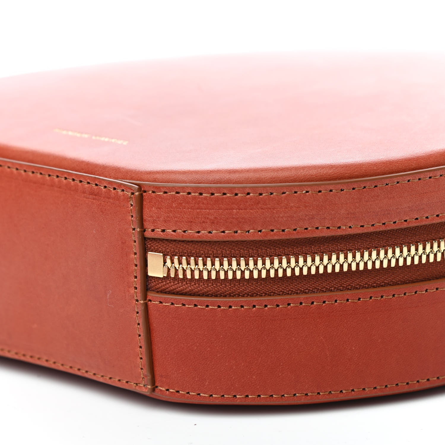 Mansur Gavriel Calfskin Circle Bag Brandy 8 of 9