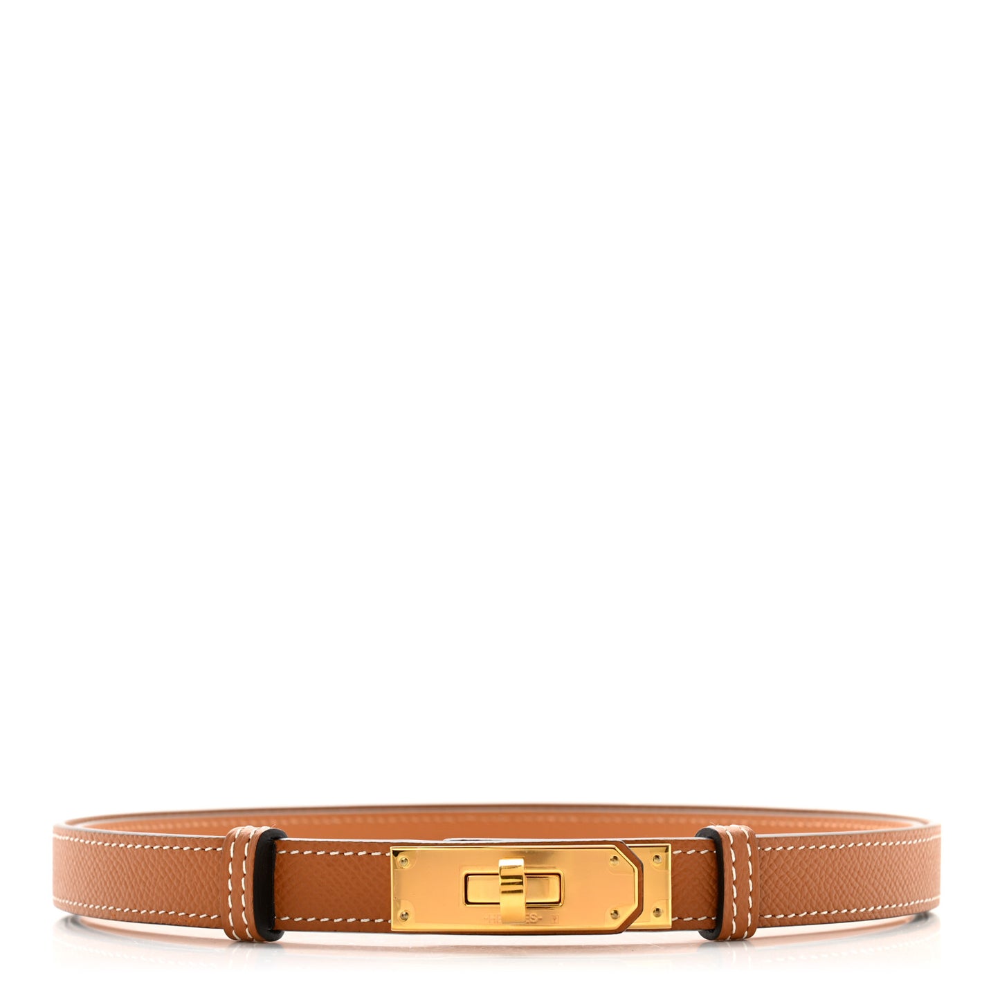 Epsom Kelly Belt Gold