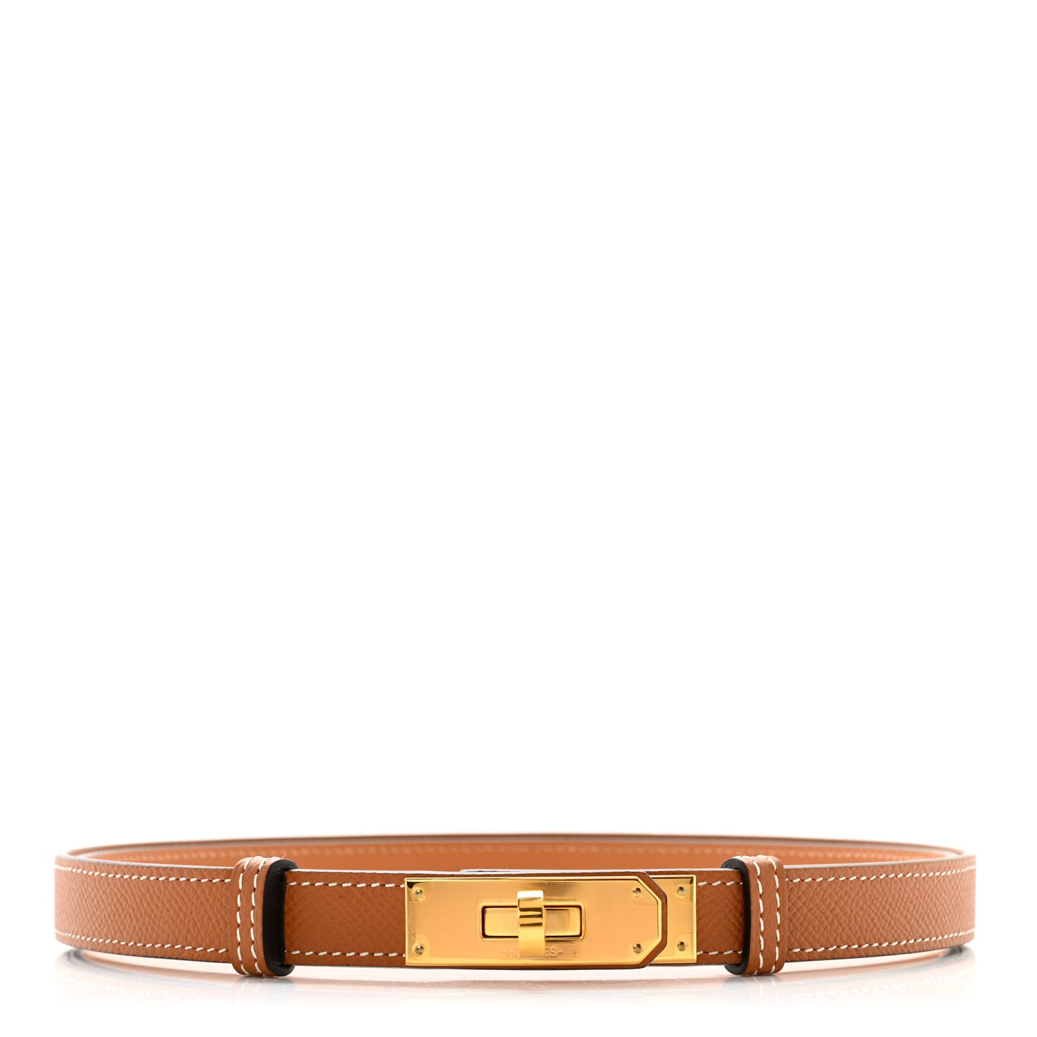 Hermes Epsom Kelly Belt Gold 1 of 4