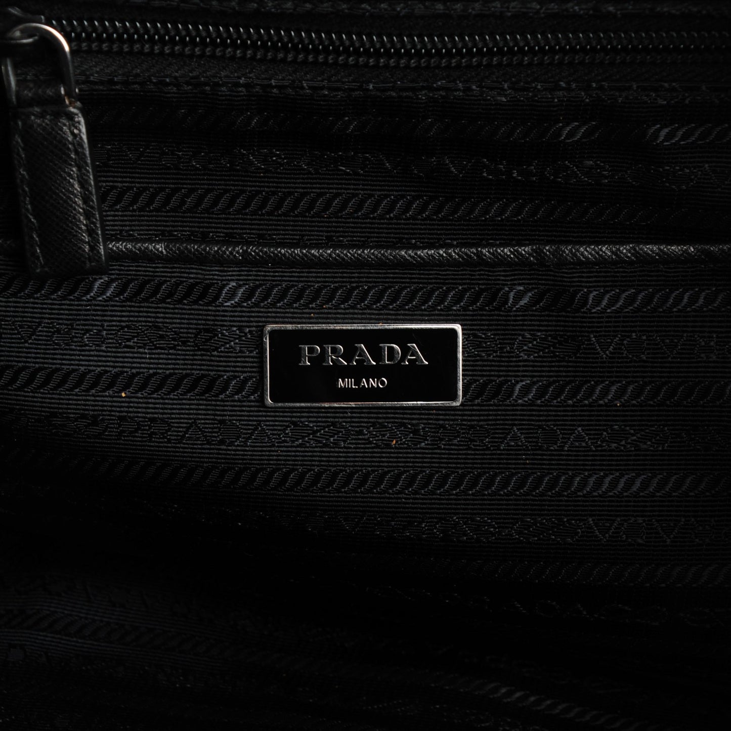 Nylon Vela Medium Backpack Black