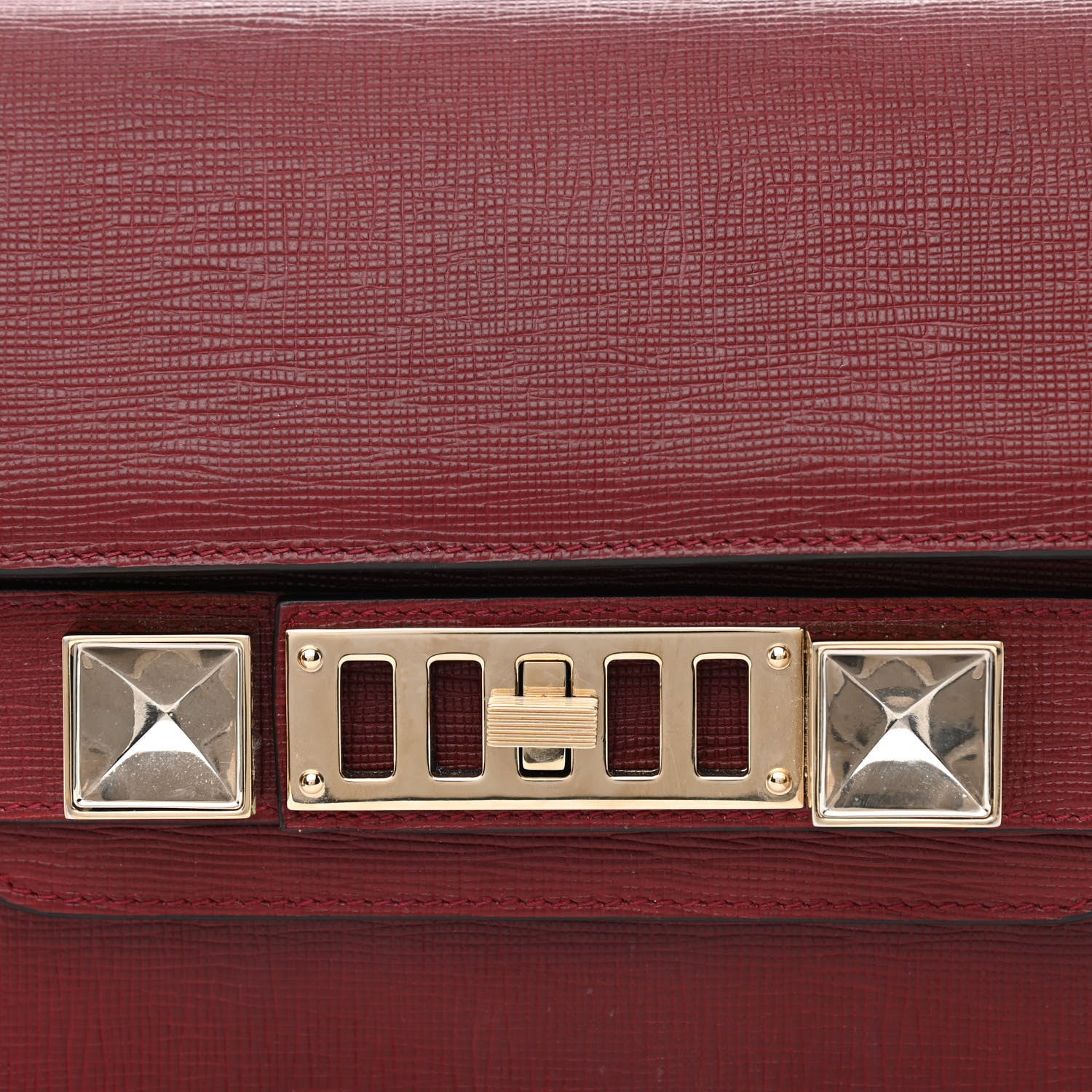 Proenza Schouler New Linosa Mini PS11 Classic Shoulder Bag Flame Red 8 of 10