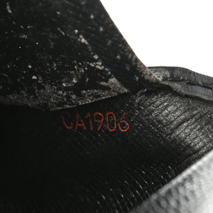 Louis Vuitton Epi Brazza Wallet Black 8 of 8