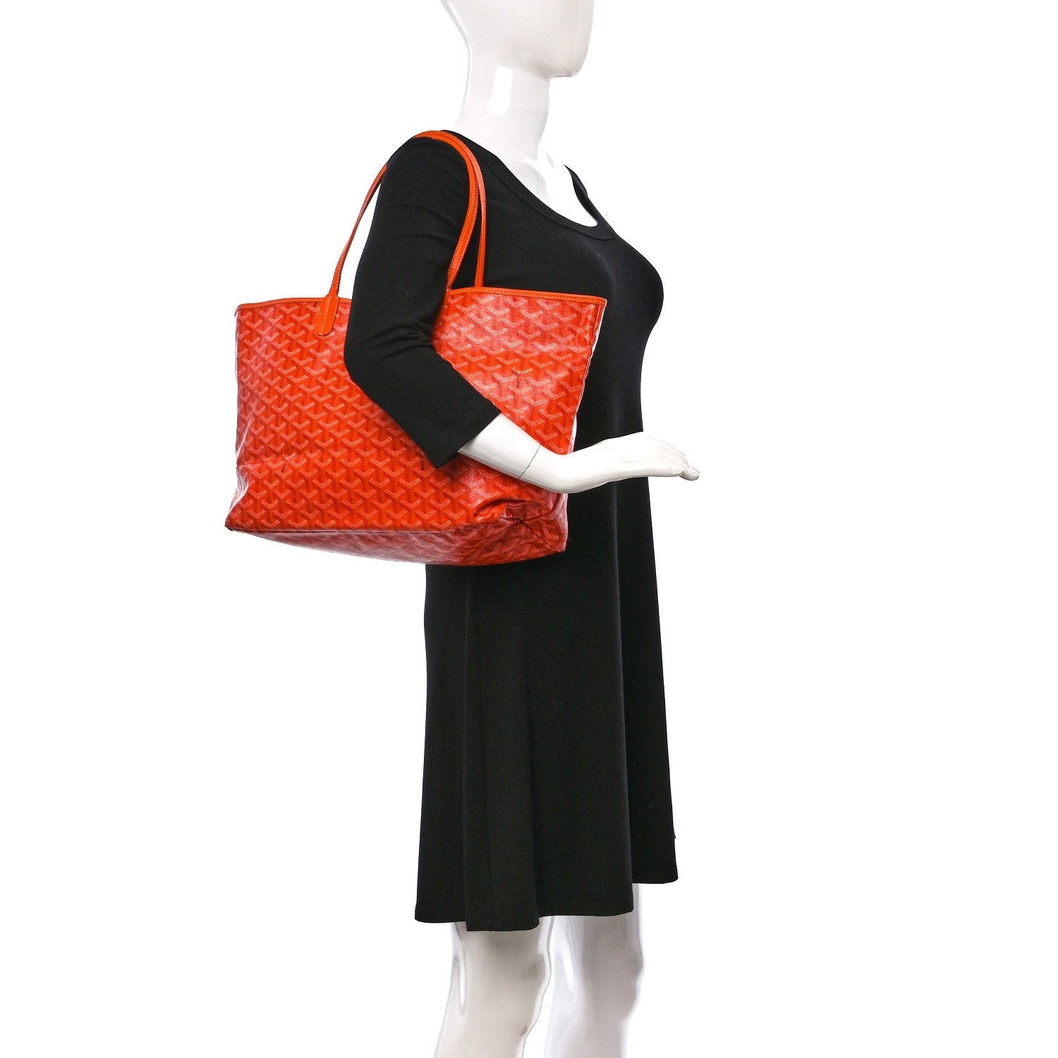 Goyard Goyardine Saint Louis PM Orange 3 of 9