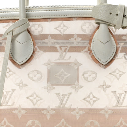 Louis Vuitton Monogram Transparence Lockit East-West White 7 of 9