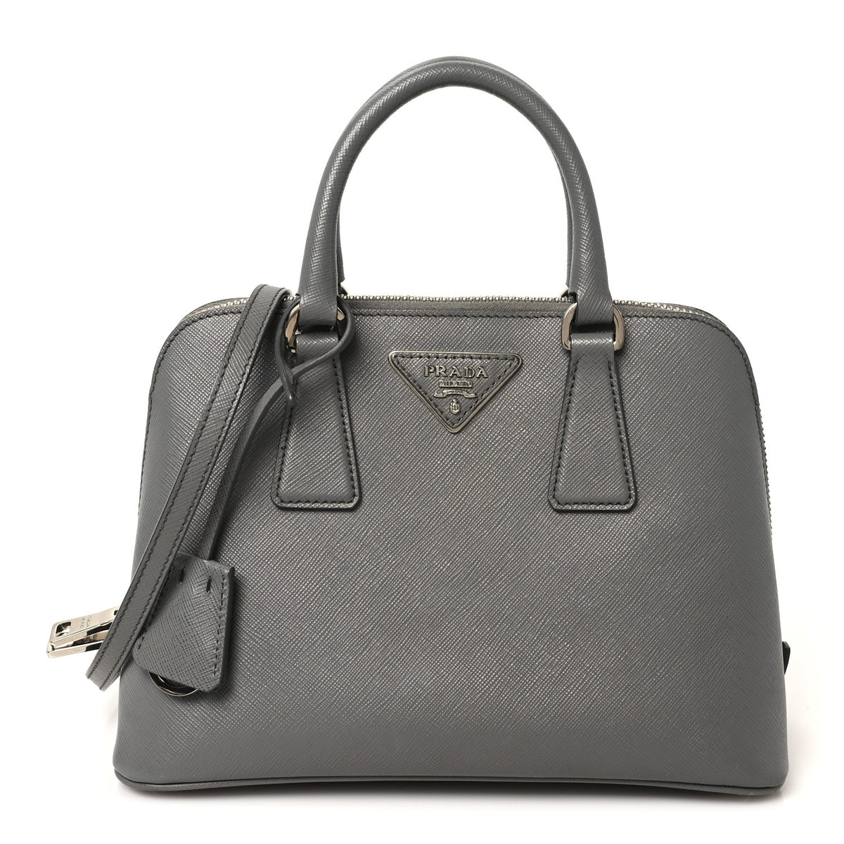 Prada Saffiano Lux Small Promenade Tote Marmo 1 of 9