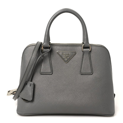 Prada Saffiano Lux Small Promenade Tote Marmo 1 of 9