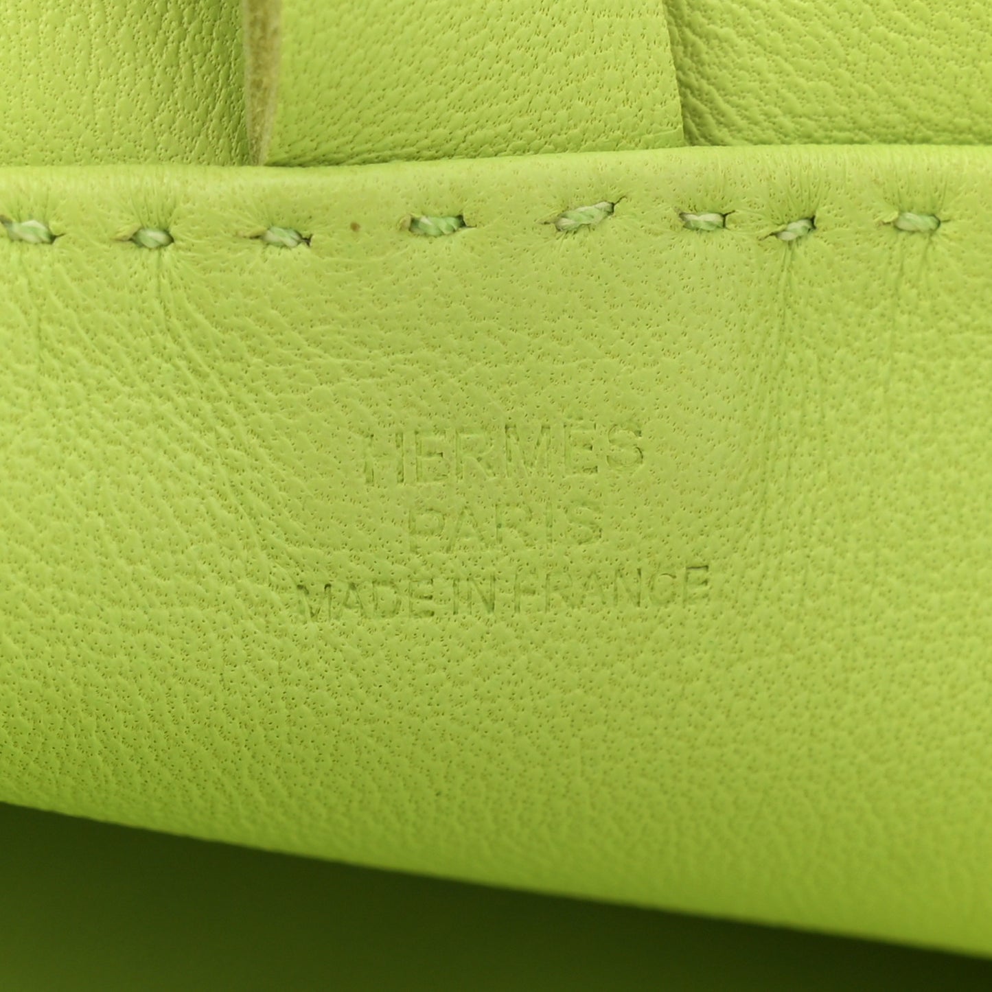 Lambskin Clou De Selle Pouch Kiwi