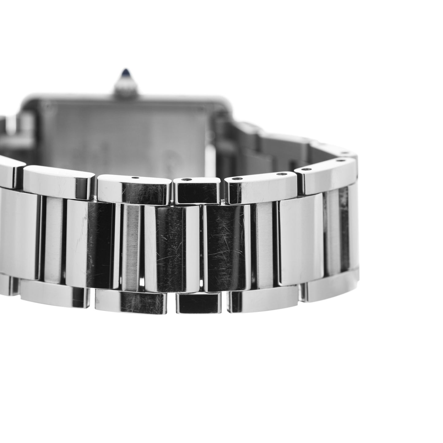 Stainless Steel 25mm Must de Cartier Tank Quartz Watch
