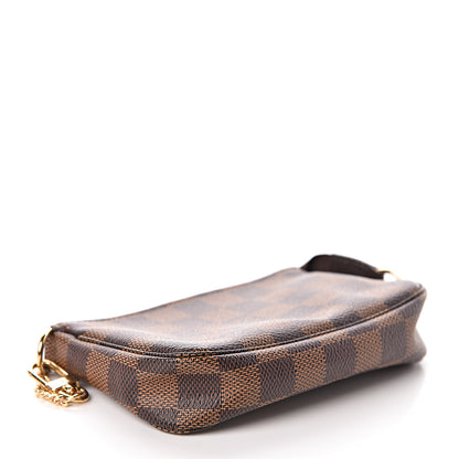 Louis Vuitton Damier Ebene Mini Pochette Accessories 4 of 10