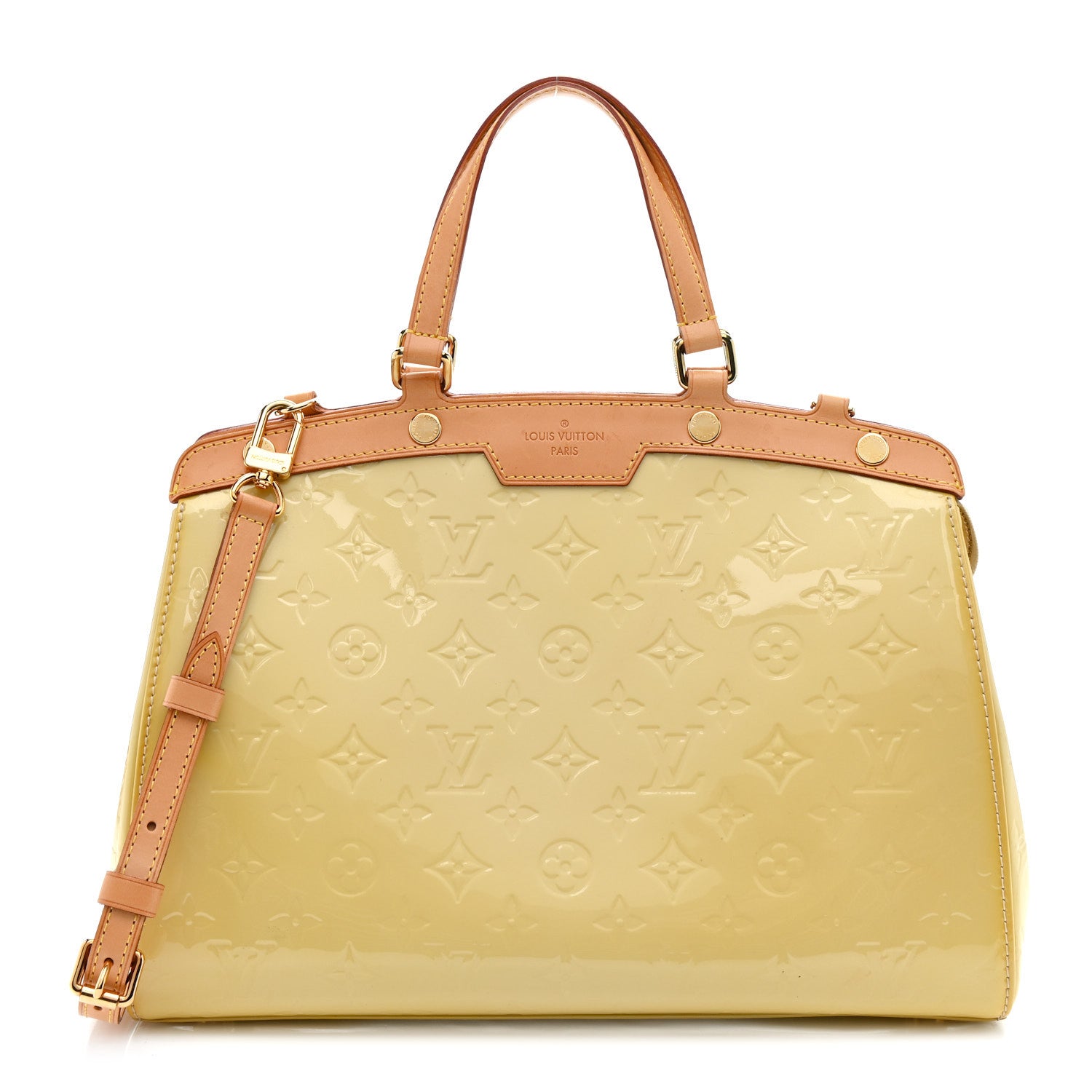 Louis Vuitton Vernis Brea MM Blanc Corail 1 of 16