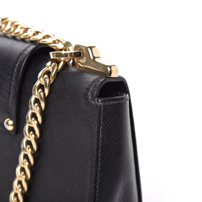 Prada City Calfskin Saffiano Mini Sidonie Bag Black 10 of 13