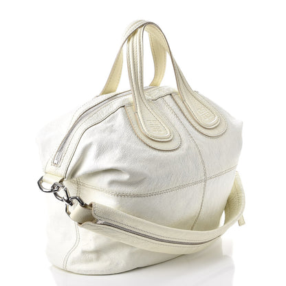 Givenchy Sugar Goatskin Medium Nightingale Tote Bag Ivory 3 of 10