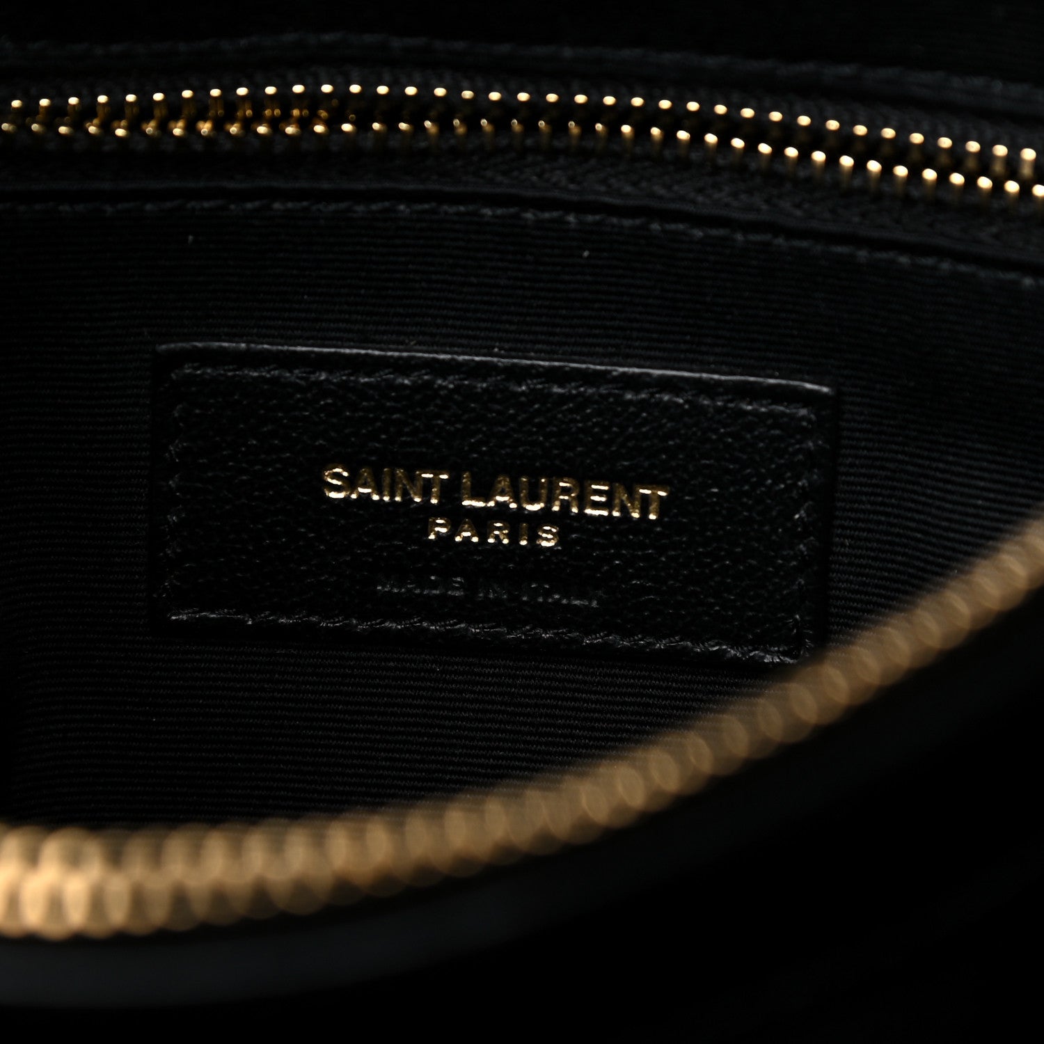 Saint Laurent Calfskin Y Quilted Monogram Large Loulou Chain Satchel Black 12 of 23