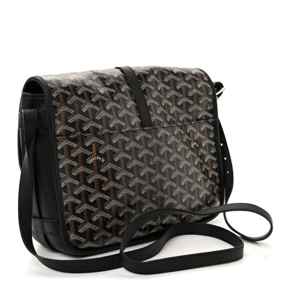 Goyard Goyardine Belvedere II MM Messenger Bag Black 3 of 10